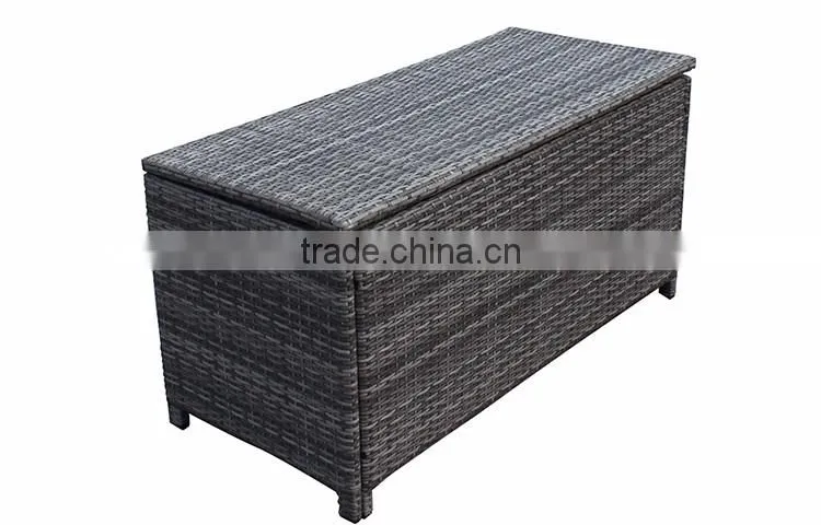 waterproof outdoor cabinet wicker rattan storage box
