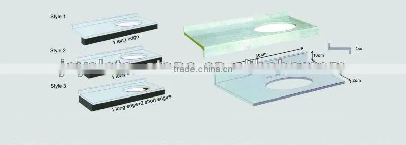 Polished slabs decoration granite outdoor floor tiles