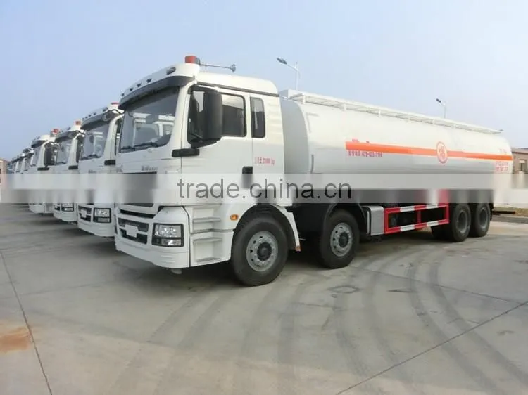4 axles oil truck sale capacity fuel tank truck RHD or LHD oil storage tank