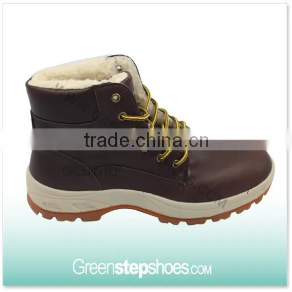 men fur lining winter boots
