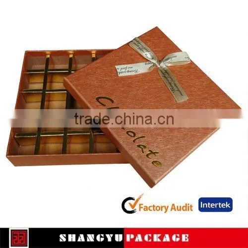 cardboard chocolate box china manufacturer