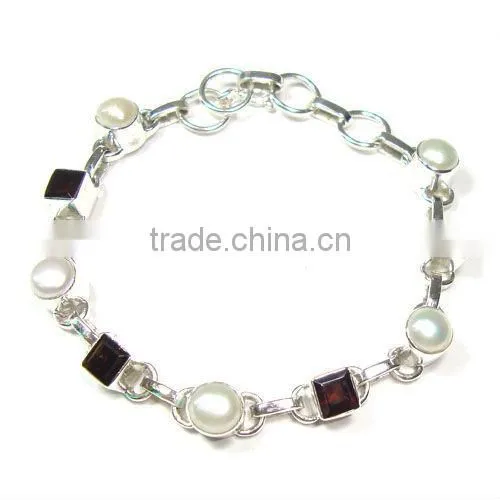 925 Indian silver bangle