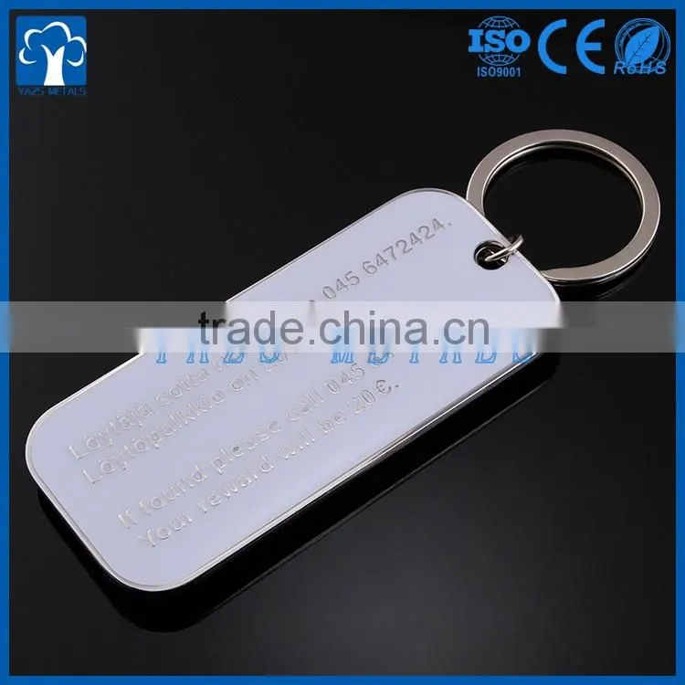 promotional keychain advertising keychain custom metal keychain