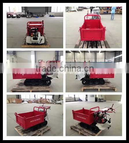 China Popular Low Fuel Consumption Mini Crawler Dumper