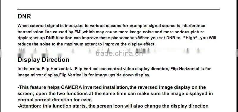 C522 5.8G 7 inch TFT HD FPV LCD Monitor Black Pearl Diversity RX for RC Quadcopter parts