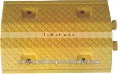 Black & Yellow Recycled Plastic Speed Hump & Bump