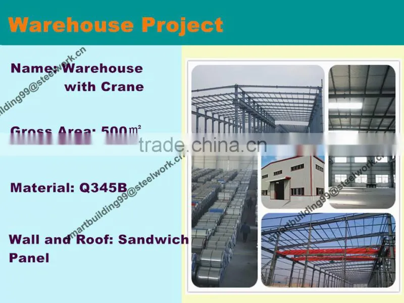 Design Made in China Self Storate Steel Building