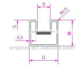High quality IC packing tube