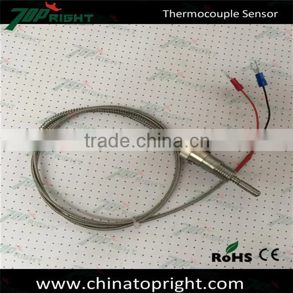 topright pt100 thermal sensor for thermocouple,thermocouple for temperature sensor