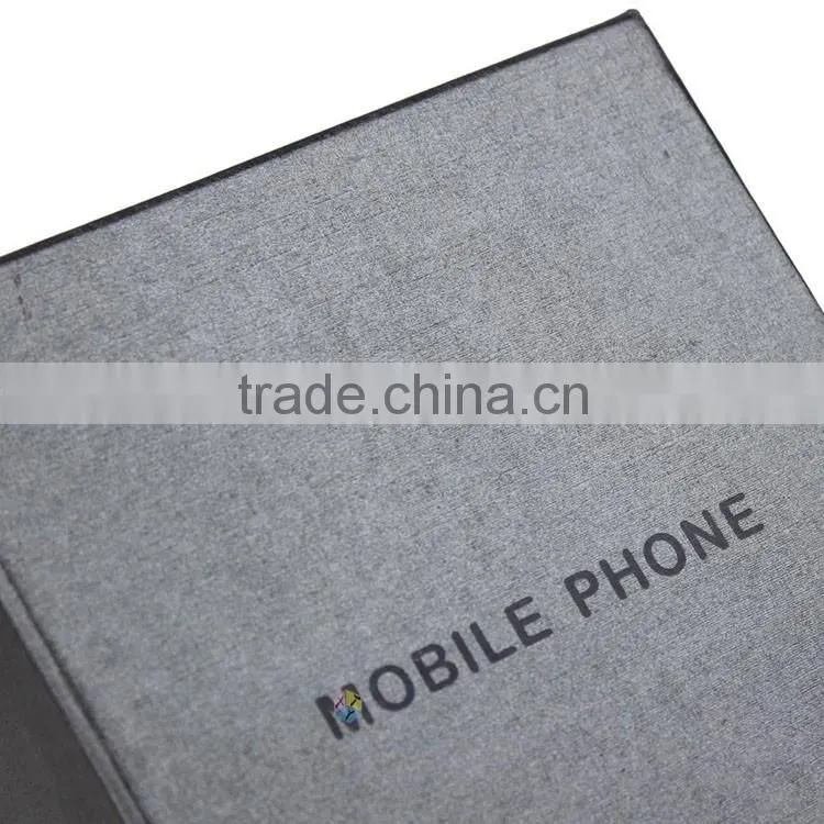 custom cellphone paper packaging box without glue