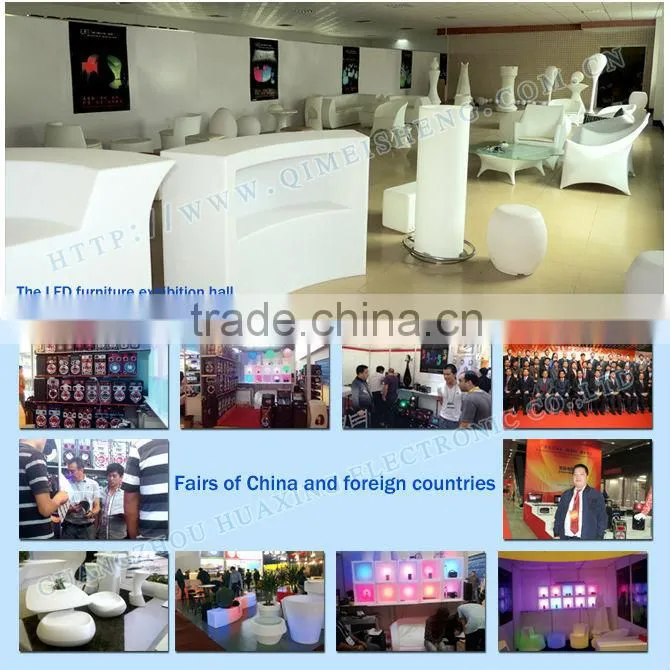 Plastic Furniture/ LED Furniture /LED Bar Chair Stool L-C01
