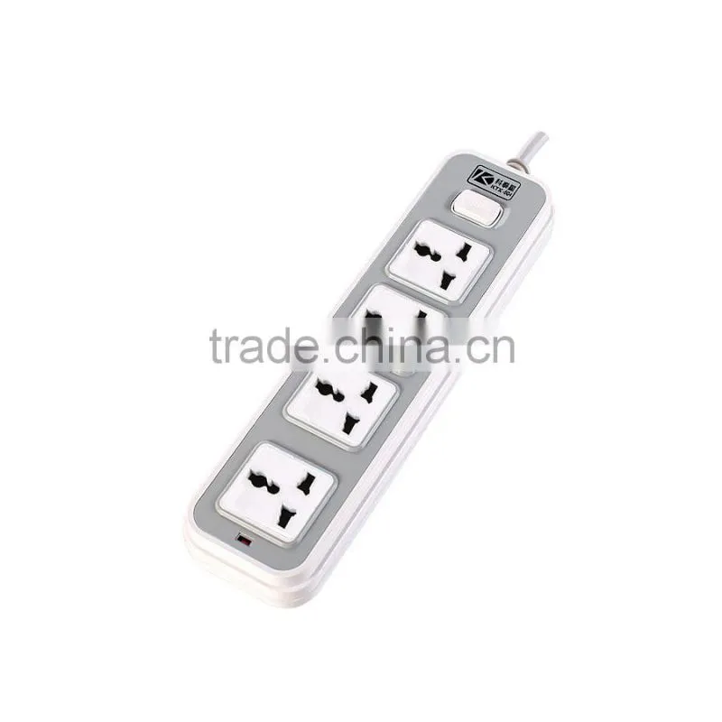 4 Gang Single Row Universal Power Extension Socket With Shutter