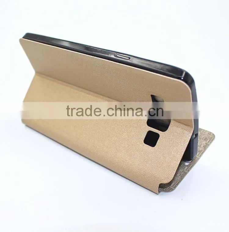 Hot-selling leather flip case for samsung galaxy J5