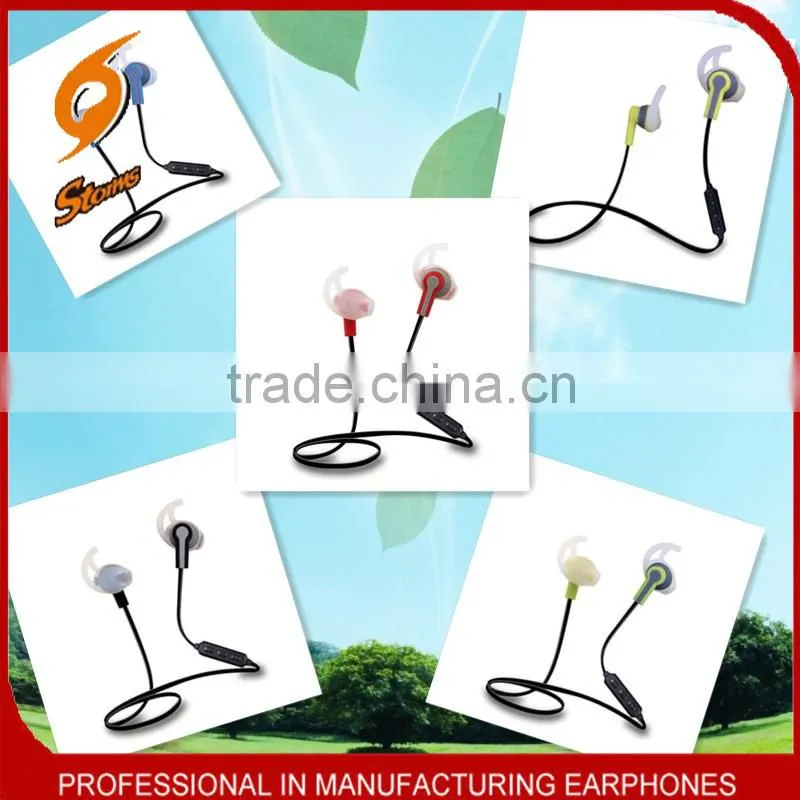 Bluetooth headset factory 2016 new products for mobile phone. wireless earphone.Hot sale sport Bluetooth earbud