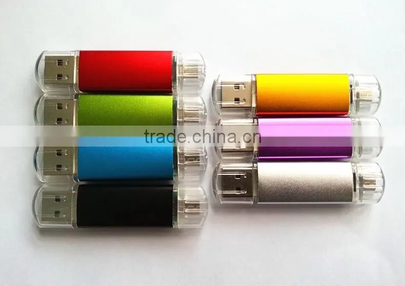 36 Months warranty New Android smartphone micro usb drive metal usb pen drive 8gb OTG usb flash drive