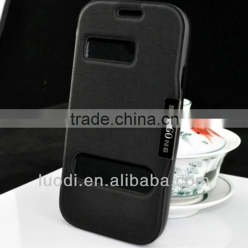 Hot-selling flip cover for samsung galaxy grand i9082 case