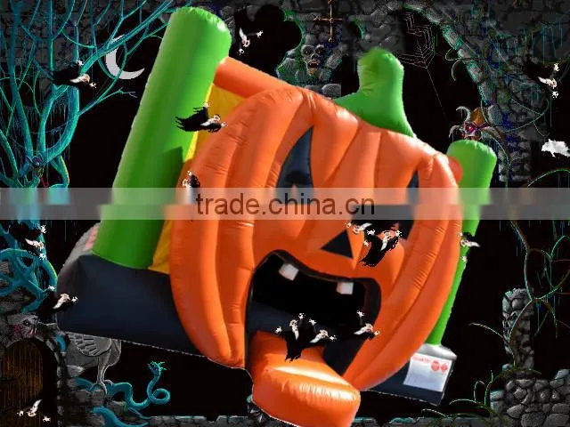 New design inflatable halloween theme bounce house for sale