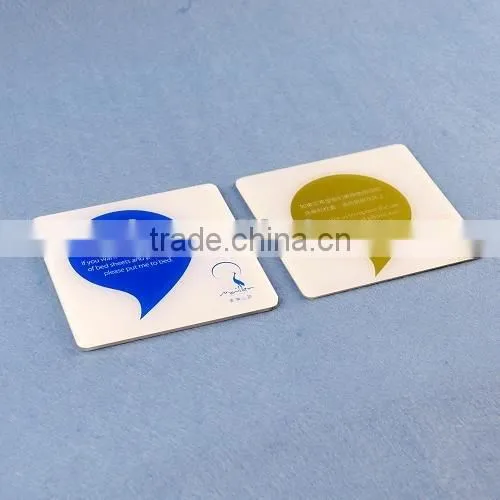 Colored innovative adhesive acrylic sign holders