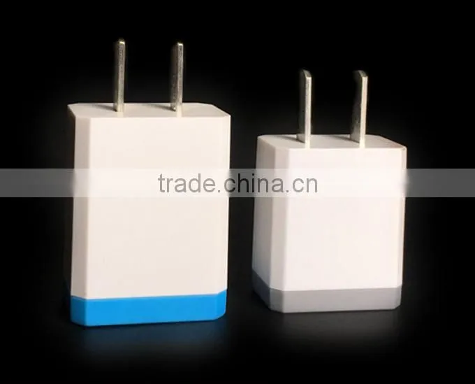 High quality fast charging mini portable 5v 1a usb wall charger travel charger