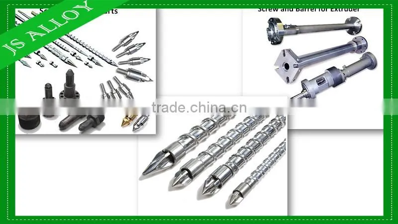 Single screw and barrel for single extruder