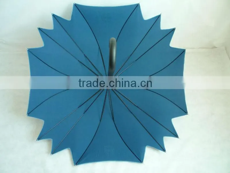 Fancy straight rain umbrella from shenzhen umbrella