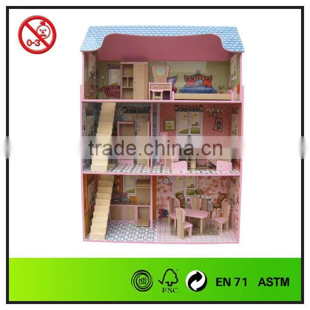 1/12 Scale Of Doll house With Furniture