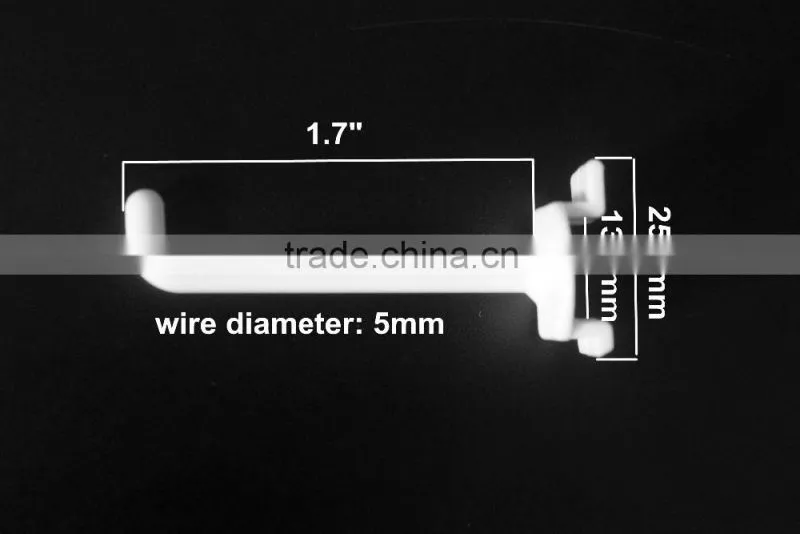 cardboard hanging display small plastic hook