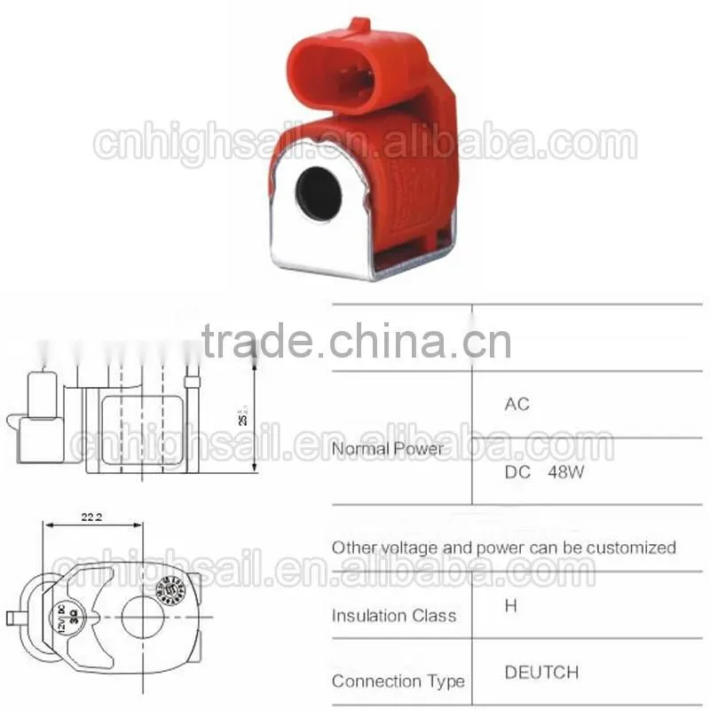 12V Automotive Valve Coil