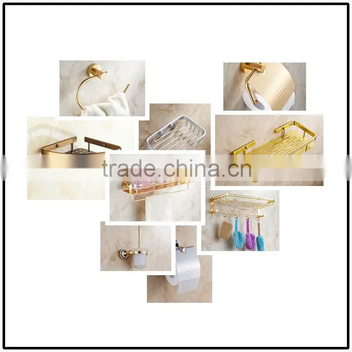 Ningbo High Quality Bathroom Accessory /Golden color /Toilet brush #81001