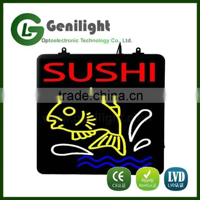 Custom Made From Order LED Store Business Neon Sign SUSHI Board