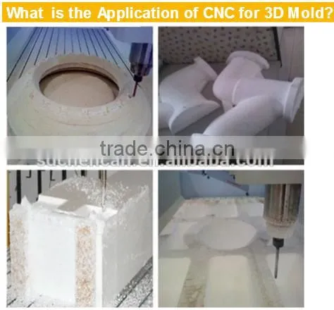 CNC Router 3D Foam Wood Carving Cutting Machine