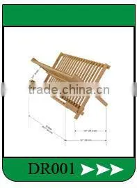 2015 hot selling Bamboo Dish Rack Utensil Holder and Caddy