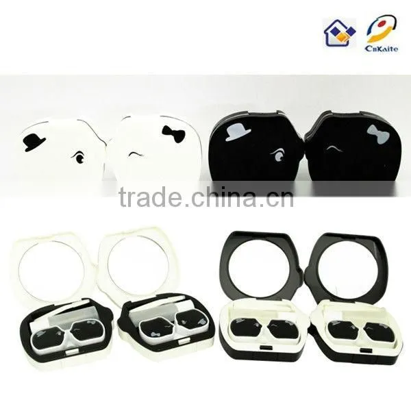 ningbo plastic lens case pig contacts lenses case