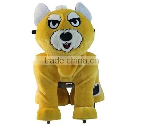 Walking plush cat toy