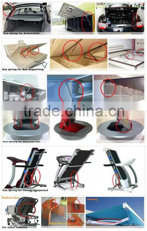 hot selling controllable locking compression gas spring (ISO9001:2008)