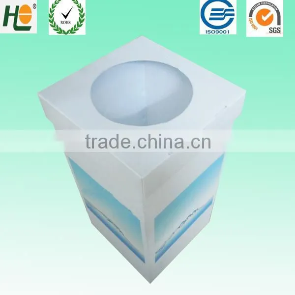 Plastic Flute Corner Dustbin