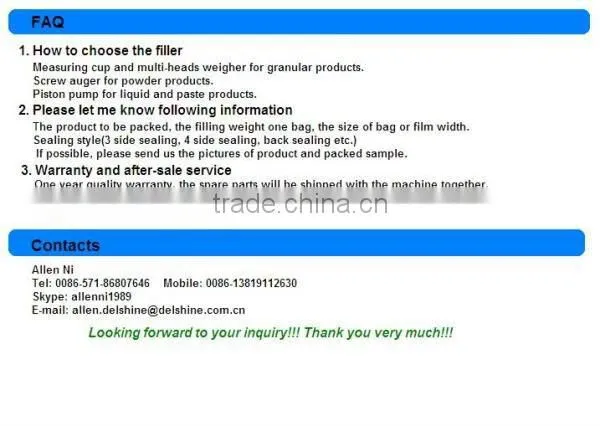 DXDS-80 Automatic Fasteners Packing Machine
