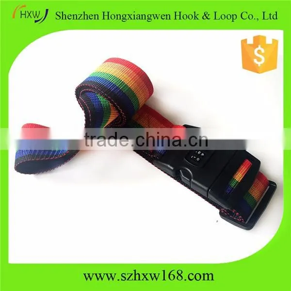 Durable travelling luggage bag belt Military Colors