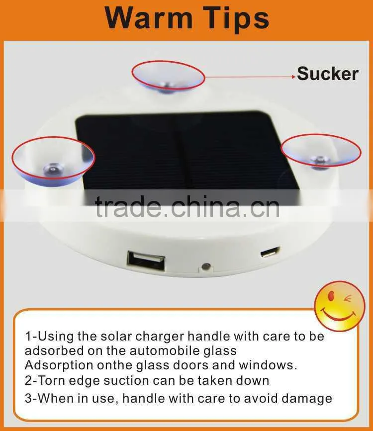 With sucker new patent hot sale new product solar panel