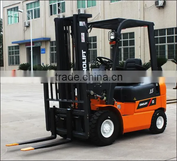 2015 SINOLIFT CPCD15-W 1.5 Tonne Japanese Isuzu Engine Powered Forklifts