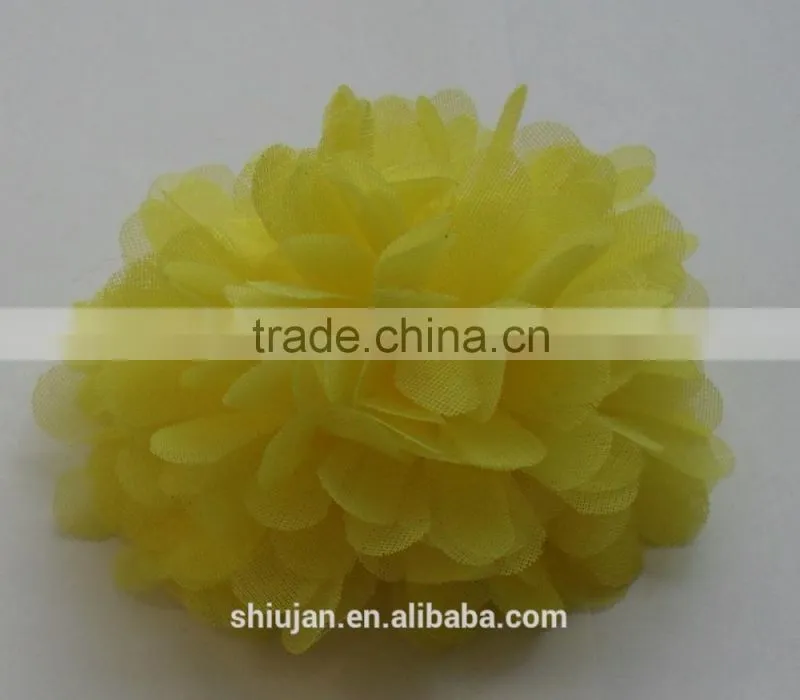 Hand-made Chiffon Flower