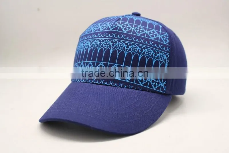 5 panel custom short brim baseball cap/snapbck cap for men