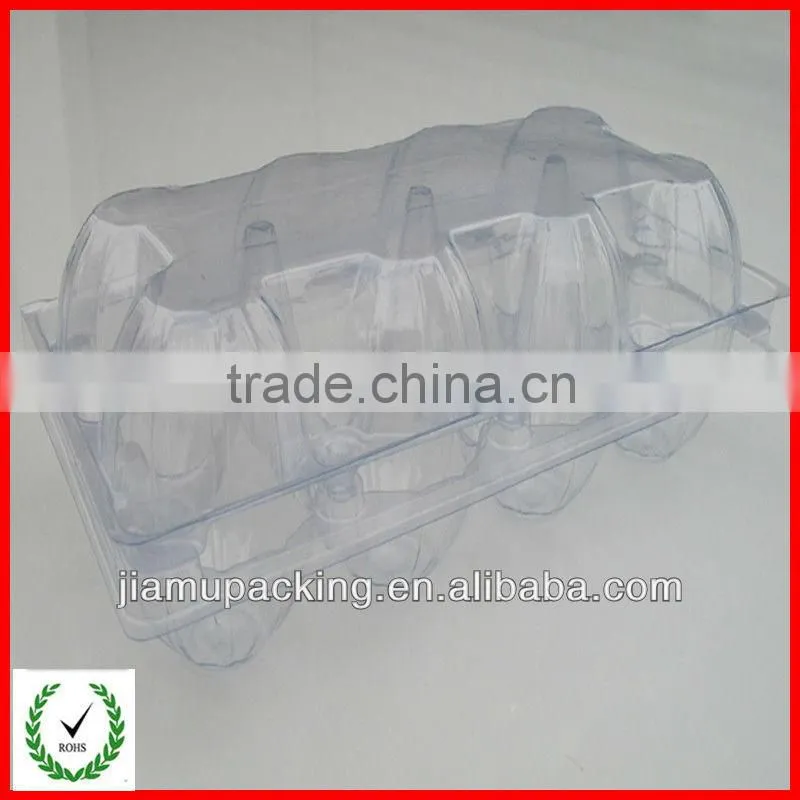 wholesale recycled disposable disposable plastic egg container