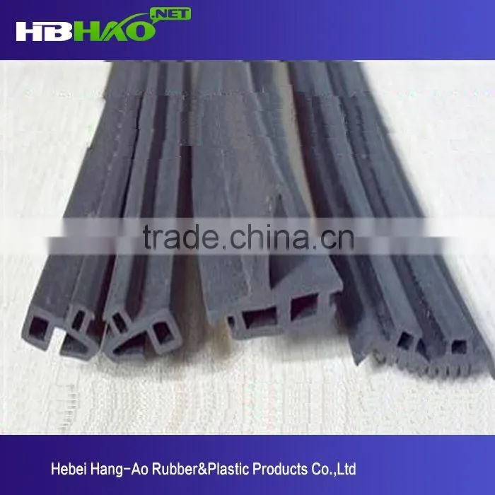 Glass Curtain Wall Adhesive Sponge Rubber Seal Strip