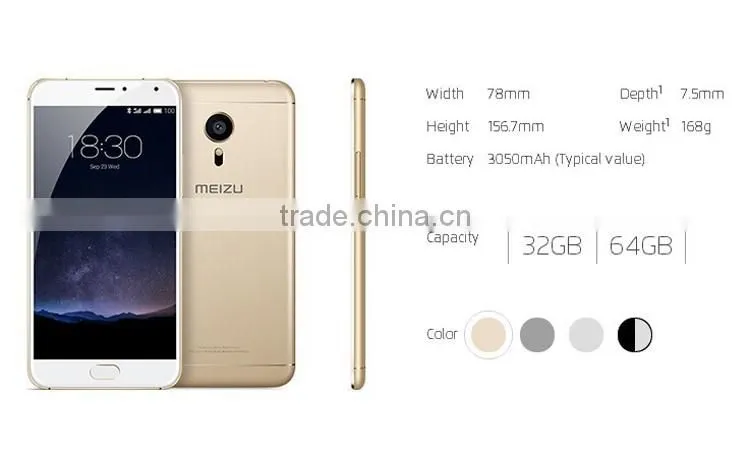 5.7 inches Dual Cards 21MP Camera MEIZU Pro 5 32GB/64GB China Mobile phone, Daily Pricelist!