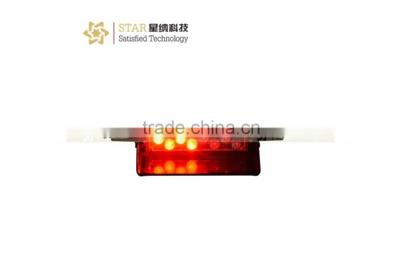 8 PCS led police waterproof dash visor light