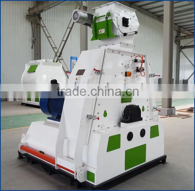 Water drop SFSP series small animal feed grinder, corn grinder, corn feed hammer mill for sale