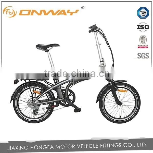 2015 new 20 inch foldable e-bike bulit in lithium battery