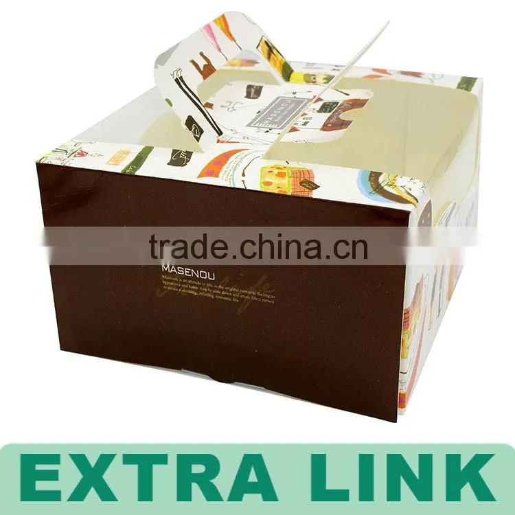Custom Logo Small Handle Kraft Paper Cement Shopping Promotion Bag For Food
