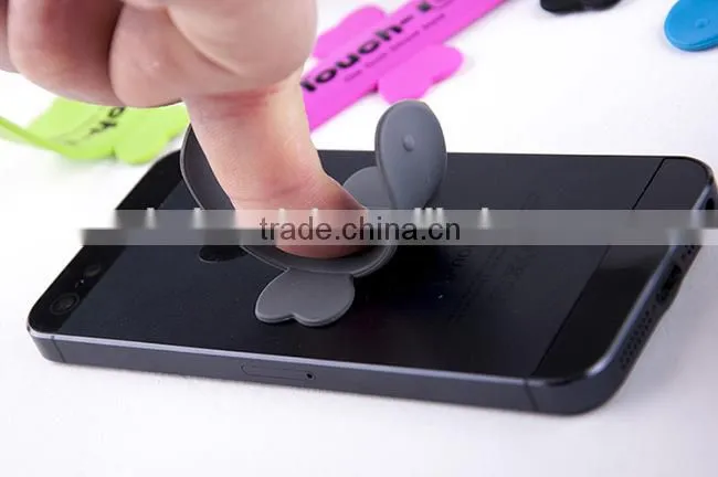 Hot-selling custom pig animal shaped silicone smartphone sucker stand